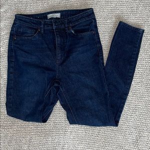 High Waisted Dark Wash Jeans
